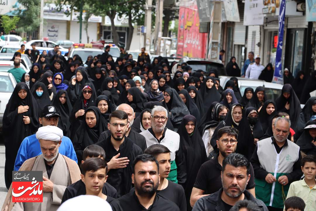 📸 || برگزاری دسته عزاداری شهادت امام جعفر صادق(ع) در ماهدشت