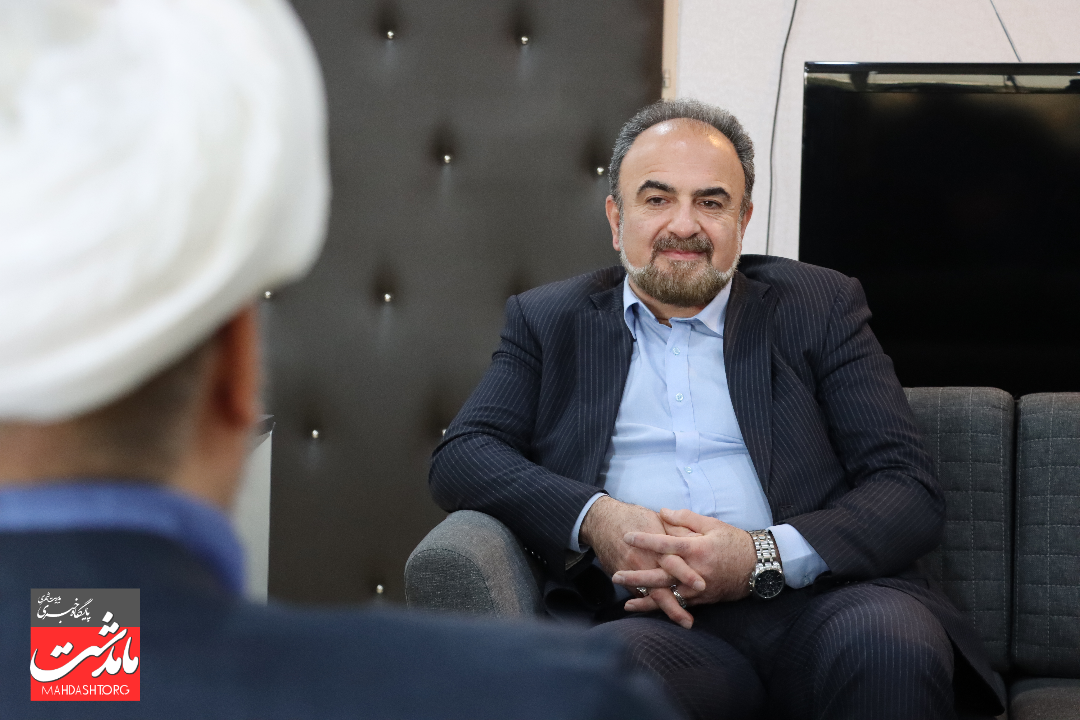 دیدار مدیر ستاد اقامه نماز استان البرز با شهردار ماهدشت